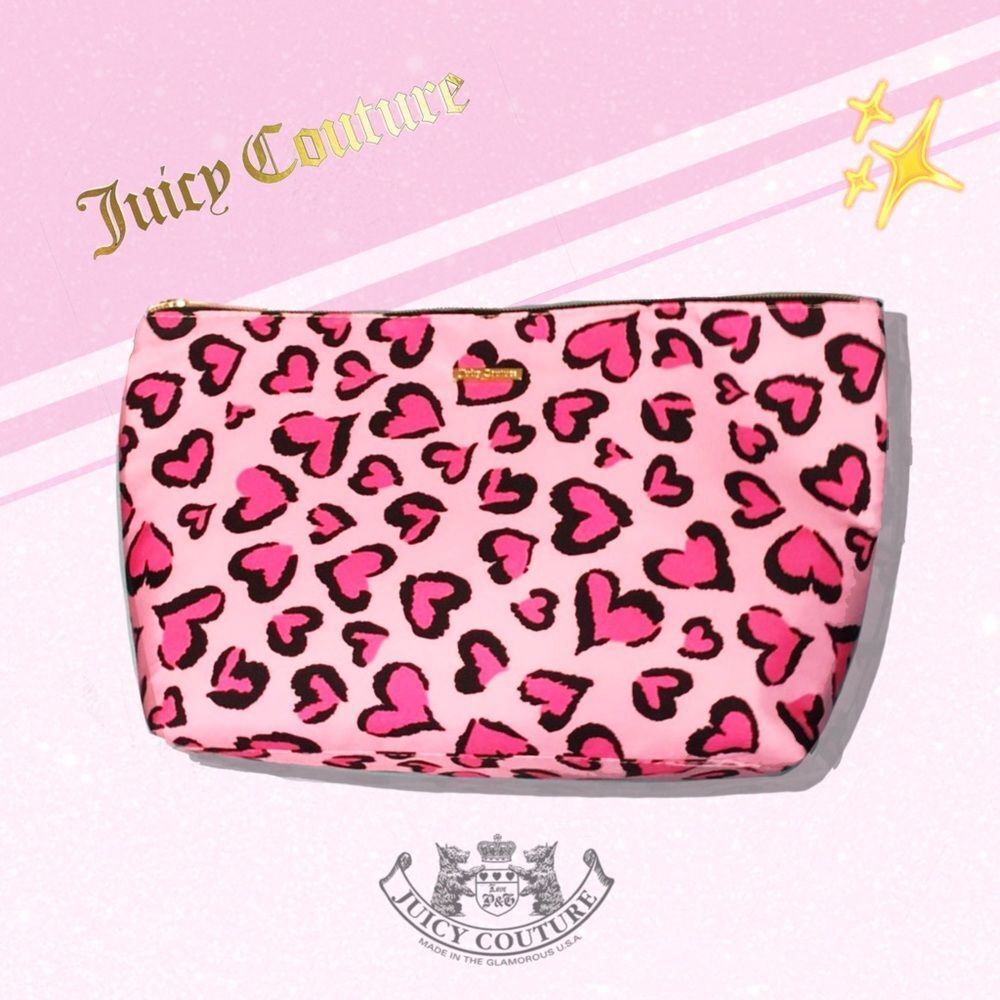 2/$20 Juicy Couture Pyramid Beauty Bag - NEW!